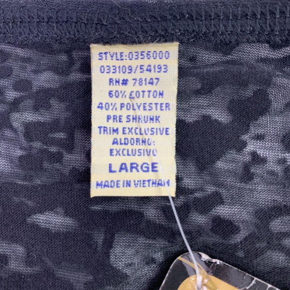 NWT Unbroken Apparel Sheer V Neck Shirt "Heartbreaker" Womens Top Size Large - Picture 4 of 8